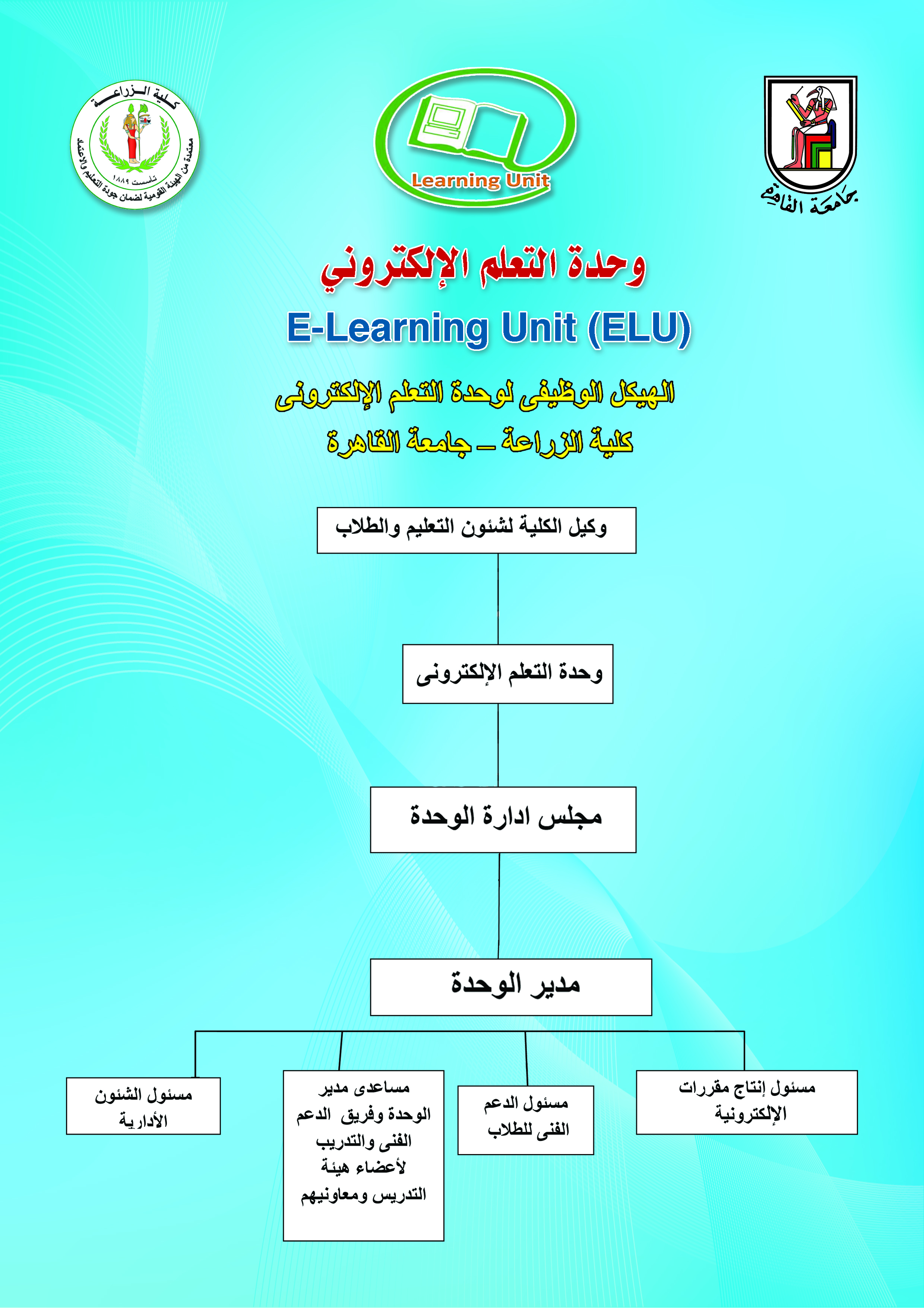 وحدة التعليم الإلكترونى بكلية الزراعة جامعة القاهرة